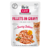 Вологий корм Brit Care Cat Pouch для котів, філе в соусі, пікантний лосось, 85 г - фото 1
