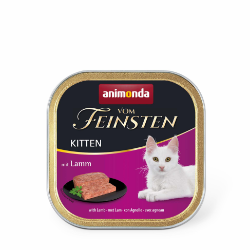 Вологий корм Animonda Vom Feinsten для кошенят, з ягням, 100 г - фото 1