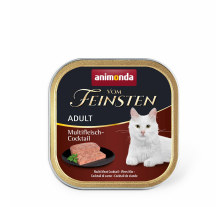 Влажный корм Animonda Vom Feinsten для кошек, мультимясной коктейль, 100 г Влажный корм Animonda Vom Feinsten для кошек, мультимясной коктейль, 100 г