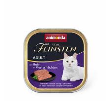 Влажный корм Animonda Vom Feinsten для кошек, с курицей и морепродуктами, 100 г Влажный корм Animonda Vom Feinsten для кошек, с курицей и морепродуктами, 100 г