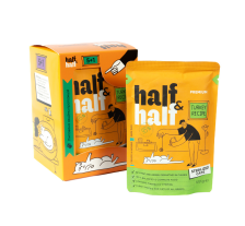 Набор влажных кормов Half&Half "5+1" для стерилизованных кошек, кусочки с индейкой в желе, паучи, 6 шт*100 г Набор влажных кормов Half&Half "5+1" для стерилизованных кошек, кусочки с индейкой в желе, паучи, 6 шт*100 г