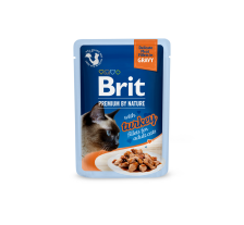 Корм влажный Brit Premium Delicate Fillets in Gravy Turkey для кошек филе в соусе индейка 85 г Корм влажный Brit Premium Delicate Fillets in Gravy Turkey для кошек филе в соусе индейка 85 г