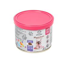 Корм влажный для взрослых котов Pet Chef, кусочки в желе с индейкой 200 г Корм влажный для взрослых котов Pet Chef, кусочки в желе с индейкой 200 г
