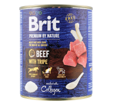 Влажный корм Brit Premium by Nature для собак, говядина с потрохами, 800 г Влажный корм Brit Premium by Nature для собак, говядина с потрохами, 800 г