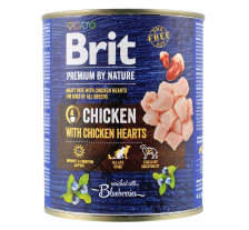 Влажный корм Brit Premium by Nature для собак, курица с куриным сердцем, 800 г Влажный корм Brit Premium by Nature для собак, курица с куриным сердцем, 800 г