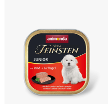 Влажный корм Animonda Vom Feinsten для щенков, с говядиной и птицей, 150 г Влажный корм Animonda Vom Feinsten для щенков, с говядиной и птицей, 150 г