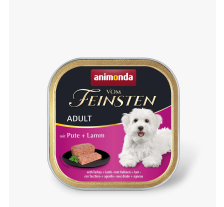 Влажный корм Animonda Vom Feinsten для взрослых собак, с индейкой и ягненком, 150 г Влажный корм Animonda Vom Feinsten для взрослых собак, с индейкой и ягненком, 150 г