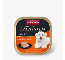 Влажный корм Animonda Vom Feinsten для взрослых собак, с птицей, 150 г