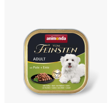 Влажный корм Animonda Vom Feinsten для взрослых собак, с индейкой и уткой, 150 г Влажный корм Animonda Vom Feinsten для взрослых собак, с индейкой и уткой, 150 г