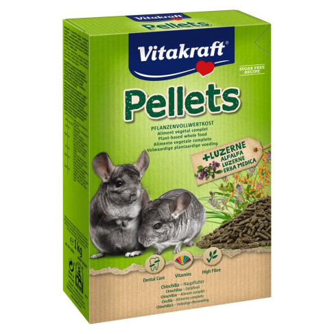 Корм Vitakraft Pellets для шиншилл, 1 кг - фото 1