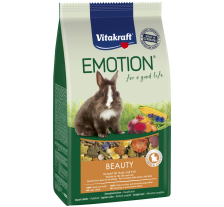 Корм Vitakraft Emotion Beauty Selection для длинношерстных кроликов, для кожи и шерсти, 600 г Корм Vitakraft Emotion Beauty Selection для длинношерстных кроликов, для кожи и шерсти, 600 г