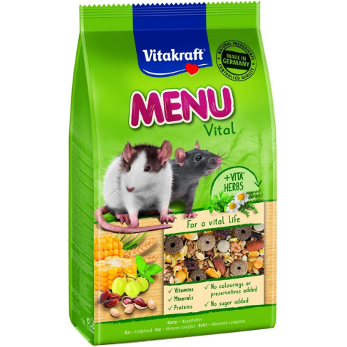 Корм Vitakraft Premium Menu Vital для крыс, 800 г - фото 1