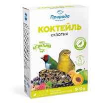 Корм Природа Коктейль «Экзотик» для экзотических птиц, 500 г Корм Природа Коктейль «Экзотик» для экзотических птиц, 500 г