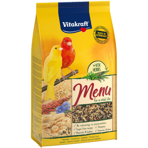 Корм Vitakraft Premium Menu для канареек, 1 кг - фото 1