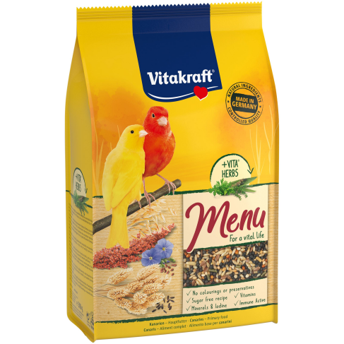 Корм Vitakraft Premium Menu для канареек, 500 г - фото 1