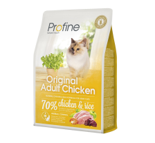 Сухой корм Profine Original Adult для взрослых кошек, с курицей и рисом, 2 кг Сухой корм Profine Original Adult для взрослых кошек, с курицей и рисом, 2 кг