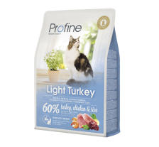 Сухой корм Profine Light для кошек с лишним весом, с индейкой и курицей, 2 кг Сухой корм Profine Light для кошек с лишним весом, с индейкой и курицей, 2 кг