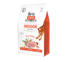 Сухой корм Brit Care Cat GF Indoor Anti-stress для кошек, постоянно живущих в помещении, курица, 400 г Сухой корм Brit Care Cat GF Indoor Anti-stress для кошек, постоянно живущих в помещении, курица, 400 г