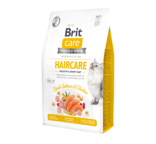 Сухой корм Brit Care Cat GF Haircare Healthy & Shiny Coat для кошек, уход за кожей и шерстью, лосось и курица, 2 кг Сухой корм Brit Care Cat GF Haircare Healthy & Shiny Coat для кошек, уход за кожей и шерстью, лосось и курица, 2 кг