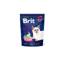 Сухой корм Brit Premium Cat by Nature Sterilised для стерилизованных кошек, с курицей, 300 г Сухой корм Brit Premium Cat by Nature Sterilised для стерилизованных кошек, с курицей, 300 г