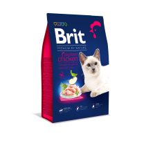 Сухой корм Brit Premium Cat by Nature Sterilised для стерилизованных кошек, с курицей, 8 кг
