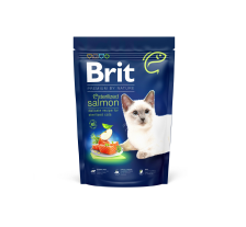 Сухой корм Brit Premium Cat by Nature Sterilized Salmon для стерилизованных кошек, с лососем, 1500 г Сухой корм Brit Premium Cat by Nature Sterilized Salmon для стерилизованных кошек, с лососем, 1500 г