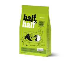 Сухой корм Half&Half для кошек с чувствительным пищеварением, с индейкой, 8 кг
