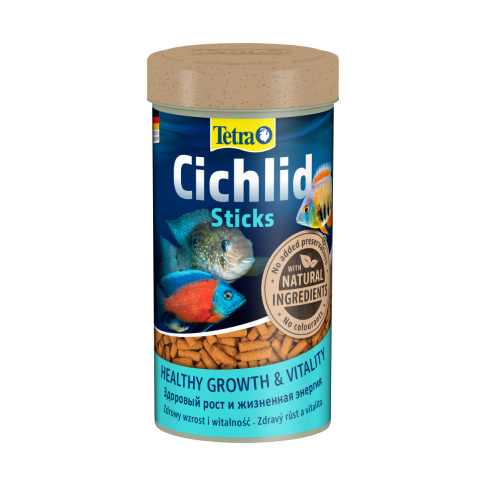 Корм Tetra Cichlid Sticks для рибок цихлід, 75 г (палички) - фото 1