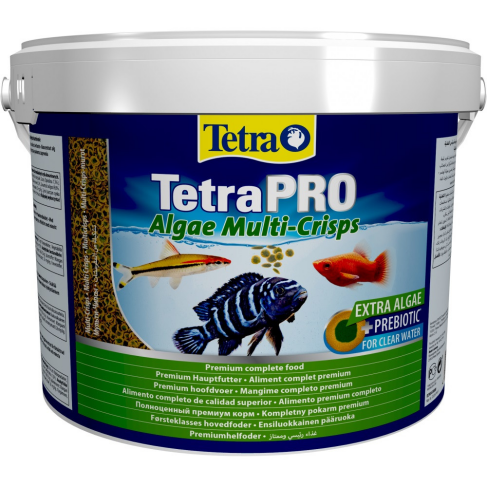 Корм Tetra PRO Algae Multi-Crisps для травоїдних риб, з овочами, 1,9 кг (чіпси) - фото 3