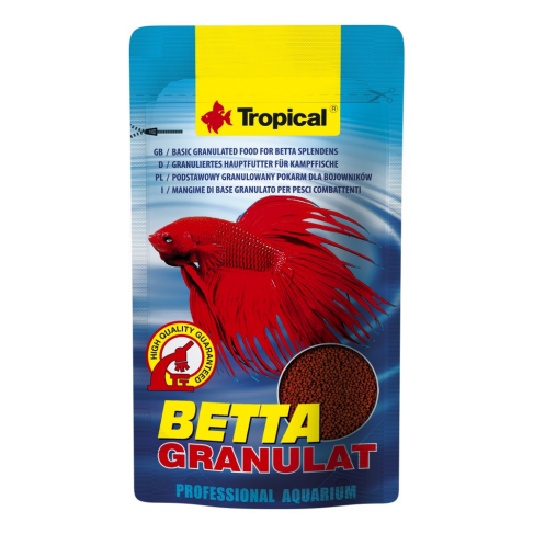Сухой корм Tropical Betta Granulat для петушков, 10 г (гранулы) - фото 1