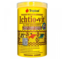 Сухой корм Tropical Ichtio-Vit для всех аквариумных рыб, 200 г (хлопья)