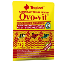 Сухой корм Tropical Ovo-Vit для всех аквариумных рыб, 12 г (хлопья)