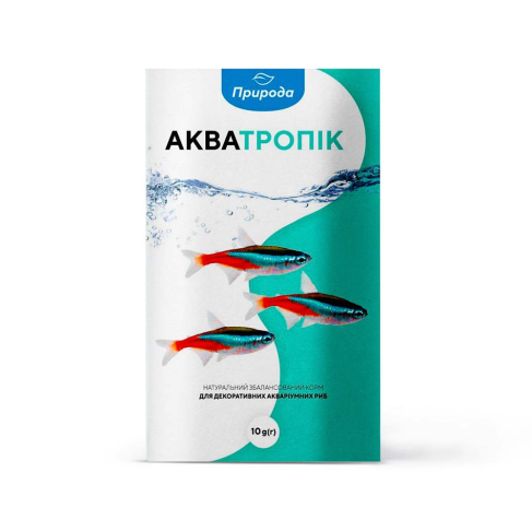 Корм Природа &quot;Акватропик&quot; для аквариумных рыб, 10 г - фото 1