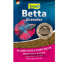 Корм Tetra Betta Granules для рыбок петушков, 5 г (гранулы)