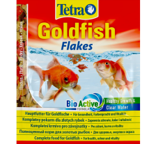 Корм Tetra Goldfish Flakes для золотых рыбок, 12 г (хлопья)