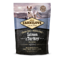 Сухой корм Carnilove Salmon & Turkey для щенков всех пород, лосось и индейка, 1,5 кг Сухой корм Carnilove Salmon & Turkey для щенков всех пород, лосось и индейка, 1,5 кг