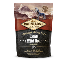 Сухой корм Carnilove Lamb & Wild Boar для взрослых собак всех пород, ягненок и кабан, 1,5 кг Сухой корм Carnilove Lamb & Wild Boar для взрослых собак всех пород, ягненок и кабан, 1,5 кг