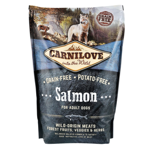 Сухой корм Carnilove Salmon для взрослых собак всех пород, лосось, 1,5 кг - фото 3