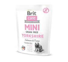 Сухой корм Brit Care GF Mini Yorkshire для йоркширских терьеров, с лососем и тунцем, 400 г Сухой корм Brit Care GF Mini Yorkshire для йоркширских терьеров, с лососем и тунцем, 400 г