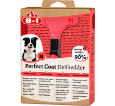 Дешеддер 8in1 Perfect Coat для вычесывания собак, размер M, 6.5 см Дешеддер 8in1 Perfect Coat для вычесывания собак, размер M, 6.5 см