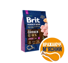 Сухой корм Brit Premium Dog Junior S для щенков мелких пород, с курицей, 3 кг Сухой корм Brit Premium Dog Junior S для щенков мелких пород, с курицей, 3 кг