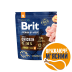 Сухой корм Brit Premium Dog Junior M для щенков и юниоров средних пород, с курицей, 1 кг - фото 1