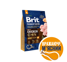 Сухой корм Brit Premium Dog Adult M для взрослых собак средних пород, с курицей, 3 кг Сухой корм Brit Premium Dog Adult M для взрослых собак средних пород, с курицей, 3 кг