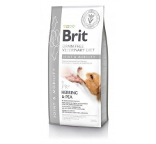 Сухой корм Brit GF VetDiet Dog Mobility для собак, для здоровья суставов, с селедкой, лососем, горохом и гречкой, 12 кг Сухой корм Brit GF VetDiet Dog Mobility для собак, для здоровья суставов, с селедкой, лососем, горохом и гречкой, 12 кг