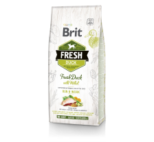 Сухой корм Brit Fresh для взрослых активных собак, с уткой и пшеном, 12 кг Сухой корм Brit Fresh для взрослых активных собак, с уткой и пшеном, 12 кг