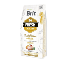 Сухой корм Brit Fresh для взрослых собак всех пород, с курицей и картофелем, 2,5 кг Сухой корм Brit Fresh для взрослых собак всех пород, с курицей и картофелем, 2,5 кг