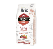 Сухой корм Brit Fresh для щенков и молодых собак больших пород, с говядиной и тыквой, 2,5 кг Сухой корм Brit Fresh для щенков и молодых собак больших пород, с говядиной и тыквой, 2,5 кг