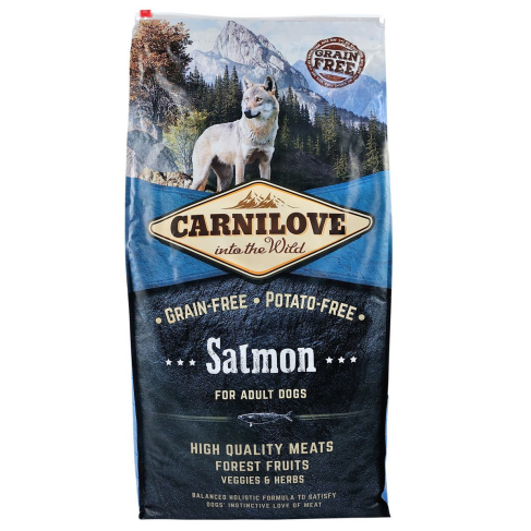 Сухой корм Carnilove Salmon для взрослых собак всех пород, лосось, 12 кг - фото 3