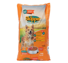 Сухой корм Skipper для собак, курица и говядина, 3 кг