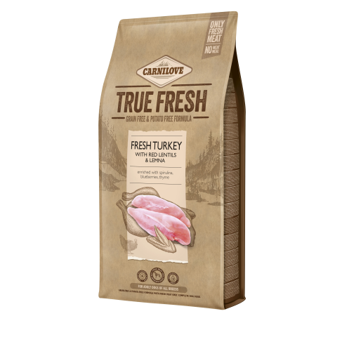 Сухий корм Carnilove True Fresh для дорослих собак всіх порід, з індичкою, 11,4 кг - фото 1